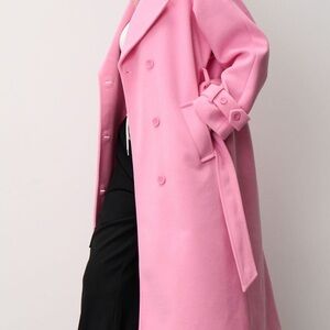 Sinsay Pink Outerwear Collection Coat